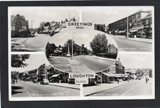 Postcard Loughton nr Chigwell Essex multiview posted 1960 RP