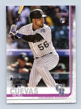 2019 Topps ASG Foil Stamp #417 Noel Cuevas Colorado Rockies RC