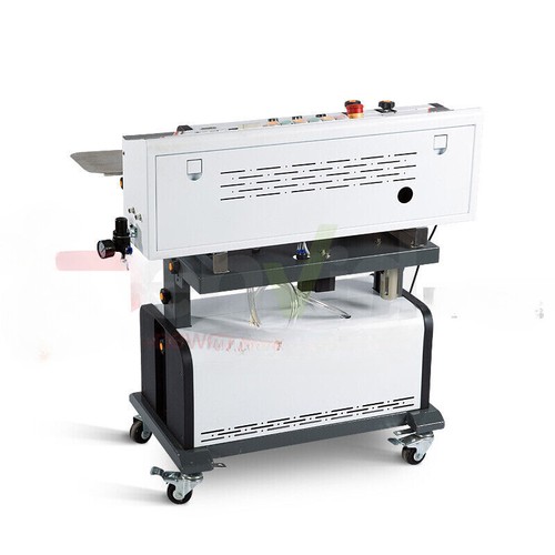 Continuous Band Sealer Air Suction/Air Flushing Vacuum Inflating Sealing Machine - Picture 3 of 7