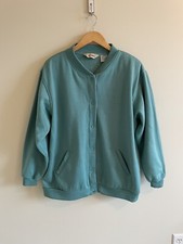 Size Xl Haband Vintage Teal Sweater Jacket