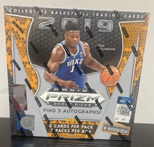 2019-20 Panini Prizm Collegiate Draft Picks Basketball Hobby Box Factory Sealed