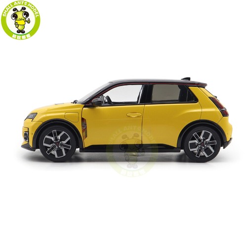 1/18 Renault 5 E-Tech 100% Electric 2024 Norev 185500 Yellow Diecast Model Car - Picture 2 of 13