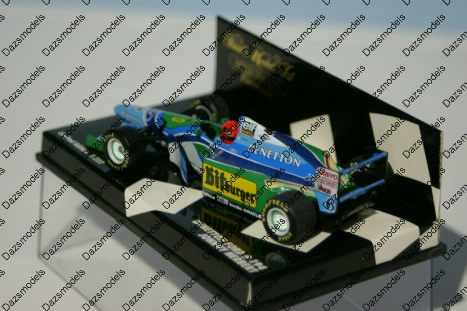 BENETTON RENAULT B 197 A. WURZ 1:43 MINICHAMPS de segunda mano por 34,95 EUR en Barakaldo en WALLAPOP