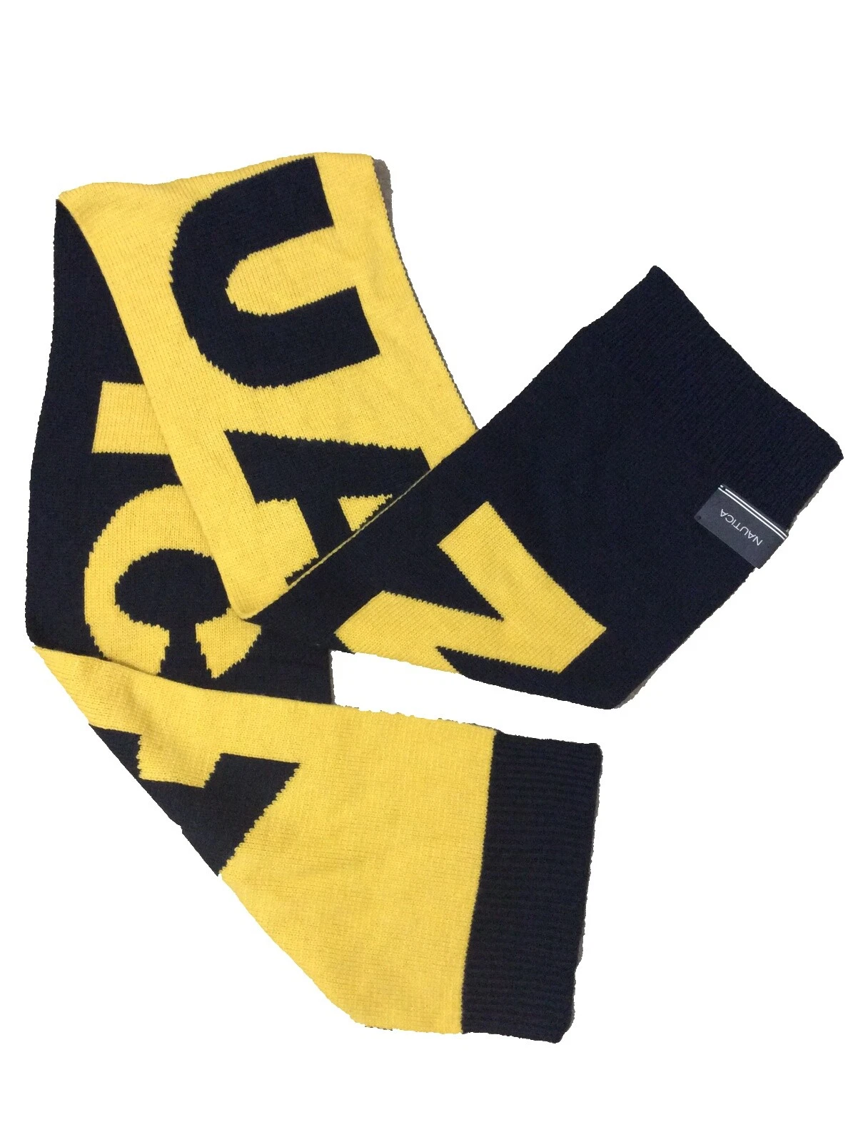 Nautica bufandas para Hombre Mezcla de lana