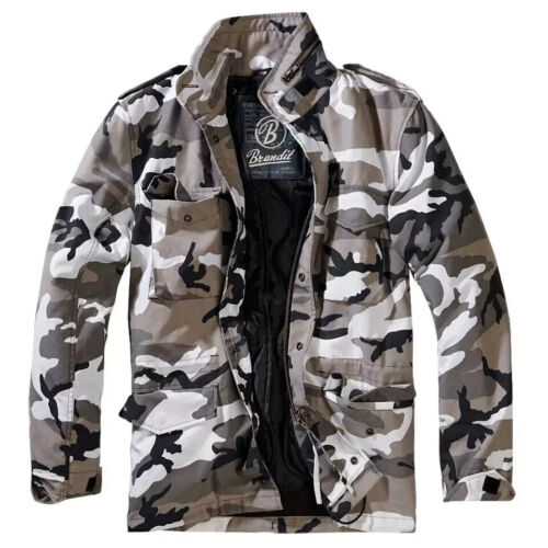 CHAQUETA ESTÁNDAR MARCA M65 Patrulla Militar Para Hombres Parka Táctica Abrigo Repelente al Agua - Imagen 4 de 9