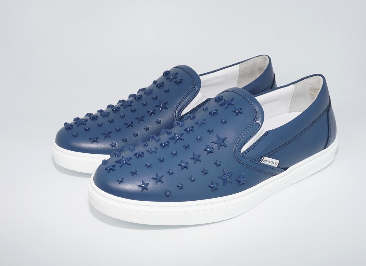 Jimmy Choo Pink Star Men\'s Slip-On Shoes Sunny F | Rose Leather Mix and Jimmy Choo Lace Low Top  main image 3