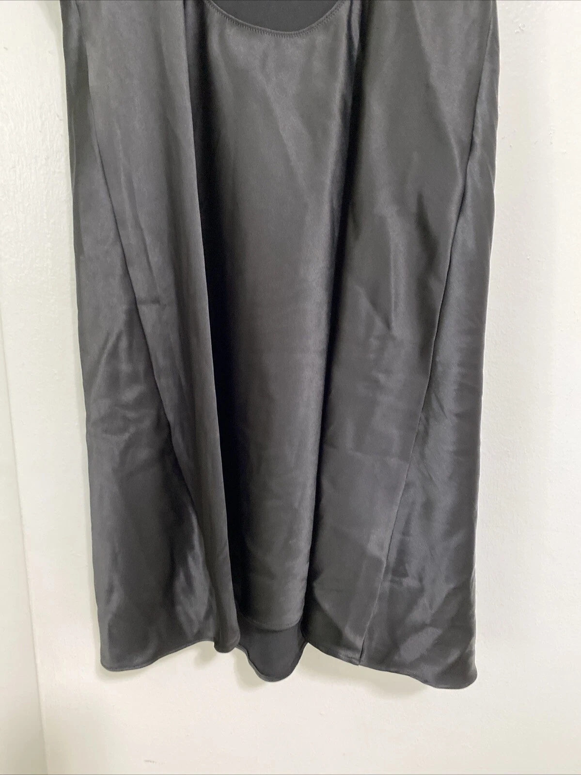 UNDERCOVER Victoria's Secret abito nero slip taglia M camicia da notte pizzo reggiseno donna