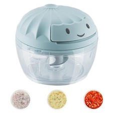 Manual Food Chopper Kitchen Vegetable Cutter Garlic Onion Spice Chopper