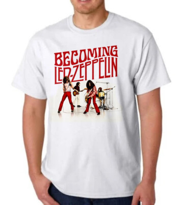 BECOMING LED ZEPPELIN T-Shirt TEE PLANT PAGE BONHAM | eBay