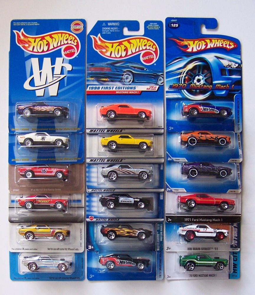 Hot Wheels Mustang Mach 1 Choice Lot | 2 Cars per Lot