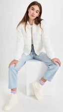 Love Shack Fancy Andora Bomber Cream $495