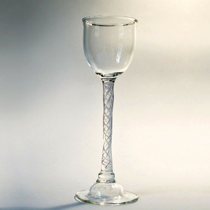 Grand Verre Twist Anglais Xviiie Giant Antique English Glass 18th 18e Ebay