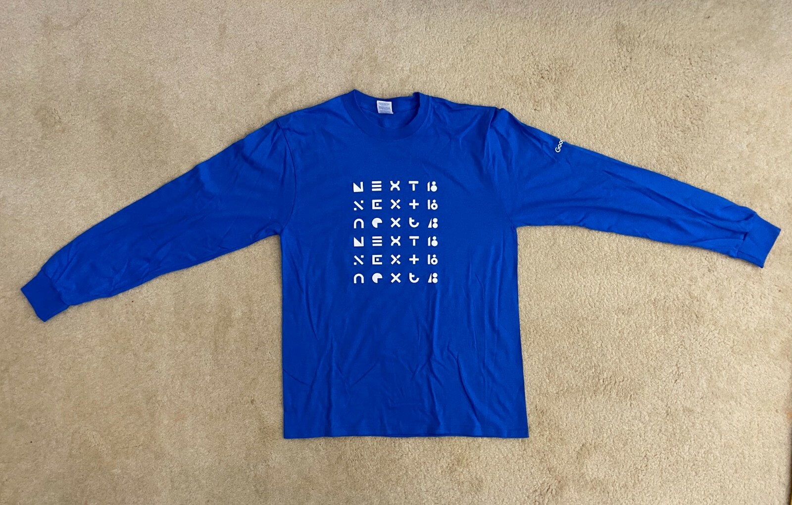 Google Next Cloud Platform 2018 Staff, Men's and Women's Rare T-Shirt, IT Tech