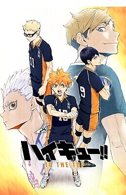 777 Tri-Seven Entretenimento Haikyu !! Poster Manga Anime Voleibol TV Show  Print Wall Art Grande (24x36)