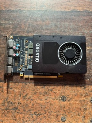  ️ NVIDIA Quadro P2000 - 5GB GDDR5 - 4x DisplayPort - Low Profile | Grafikkarte