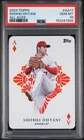 2023 Topps Series 1 #AA-11 SHOHEI OHTANI All Aces Holo Foil PSA 10 GEM MINT MVP