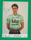 CYCLING cycling card STEPHAN VAN LEEUWE Team TULIP COMPUTERS signed