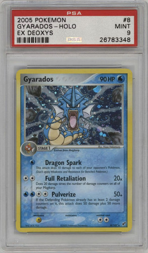 Gyarados graded PSA 9 for sale on eBay