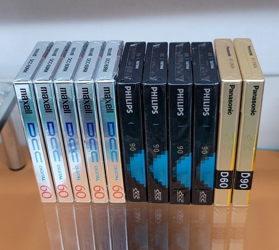 Philis DCC CINTA DE CASETE DIGITAL EN BLANCO (11) (SELLADA) Foto 3 de 4