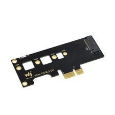 PCIe to M.2 Adapter Card with LED Light for Raspberry Pi RPI Compute Module 4 a