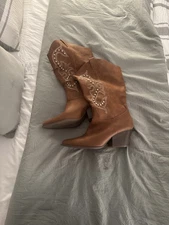 Women's Brown Faux Leather