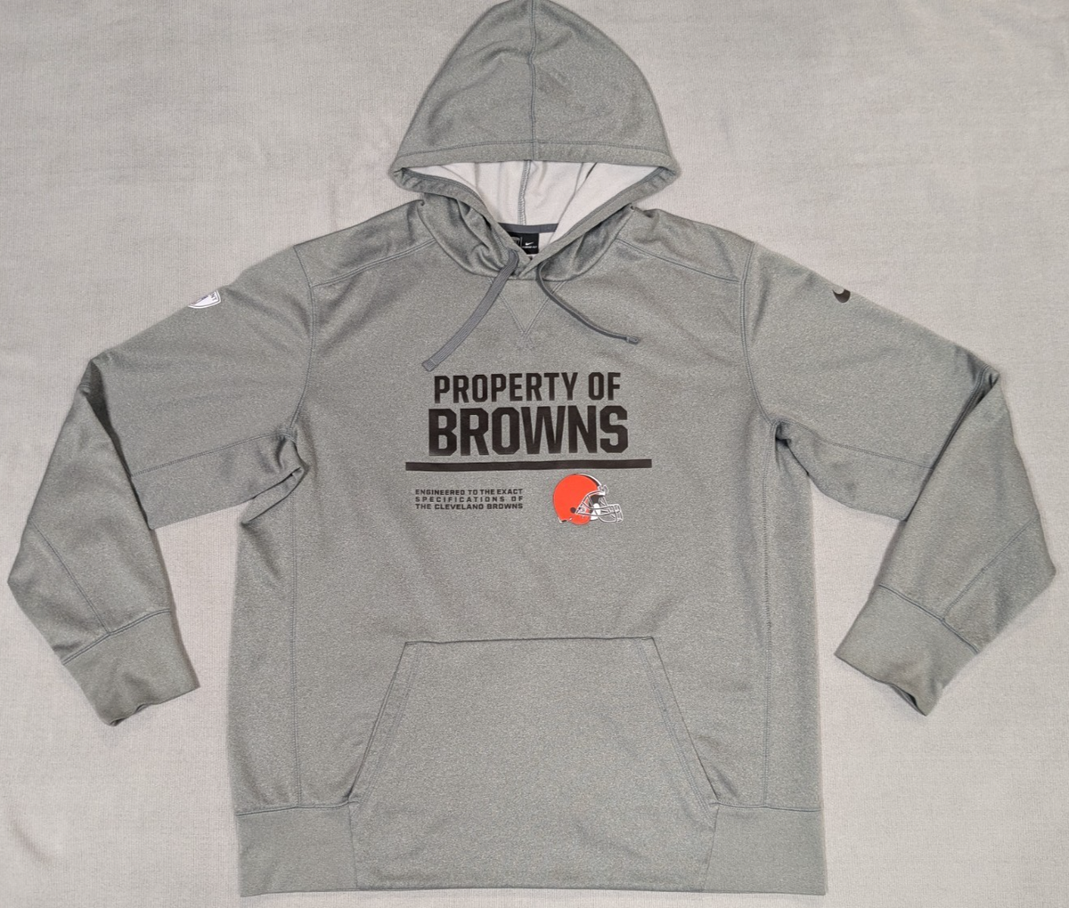 nike browns sweatshirt
