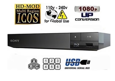 Multi Zone Region Free Blu Ray Player PAL/NTSC Playback  ZoneA B C  Region123456