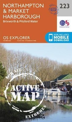 Northampton and Market Harborough (Map) OS Explorer Active Map