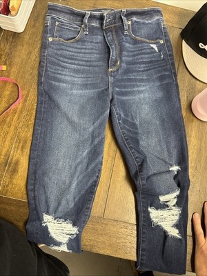 Abercrombie & Fitch Simone High Rise Jeans Super Skinny Womens Size 26/2
