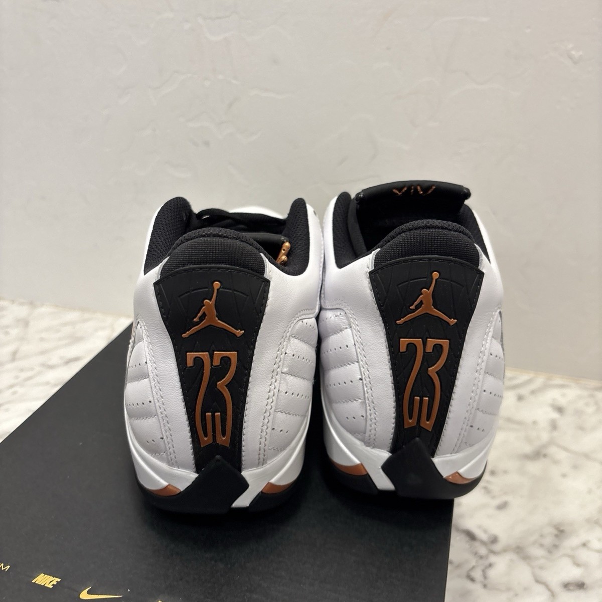 NEW Nike Air Jordan 14 G Golf US Open White Copper HV4813 100 Men