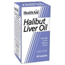HealthAid Halibut Liver Oil  90 Capsules
