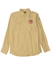 Williams Wilson Camicia Uomo Grafica XL Giallo Cotone BH15