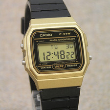 UK STOCK CASIO F-91WM-9AJH Japan Exclusive Digital Watch Classic Imported Model
