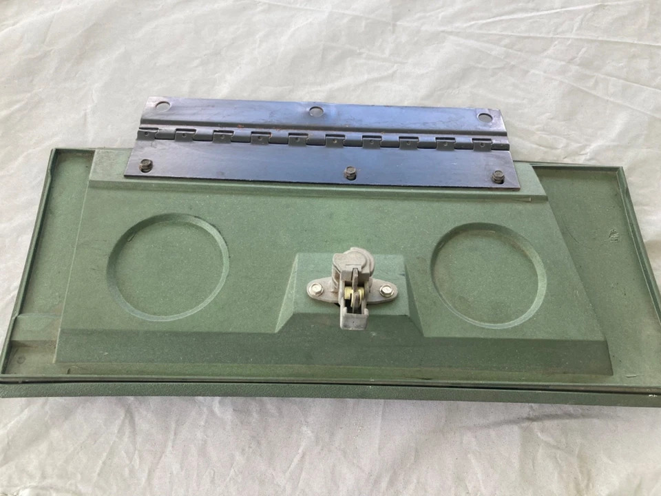 Ford Torino Mercury Montego 1972-73 guante compartimento tapa con bloqueo Foto 4 de 4