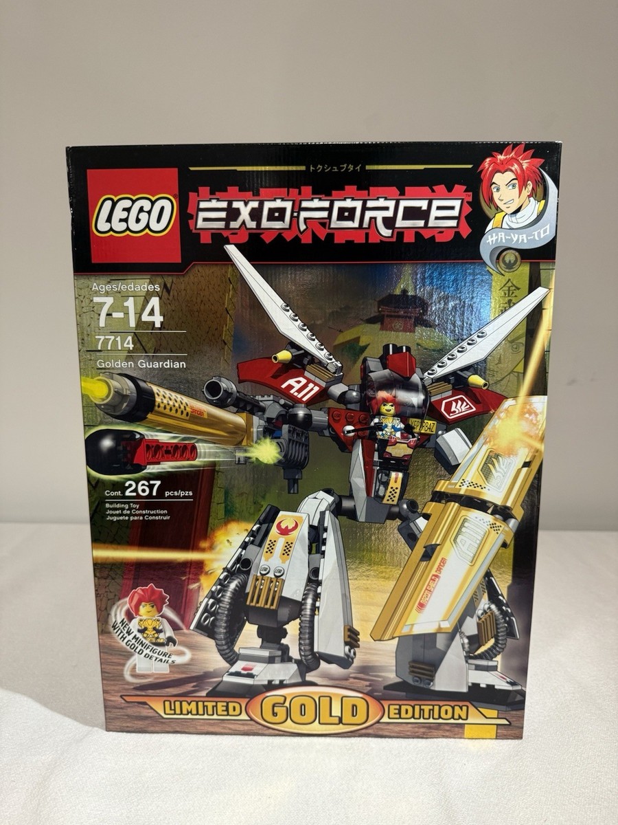 NISB LEGO Exo-Force Golden City Golden Guardian (7714) **RARE