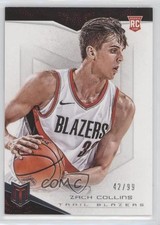 2017-18 Panini Chronicles Momentum Silver 42/99 Zach Collins #350 w5p