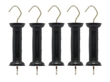 5 PCS Electric Fence Plastic Gate Handle Insulators, Heavy Duty Gate Handle, ...