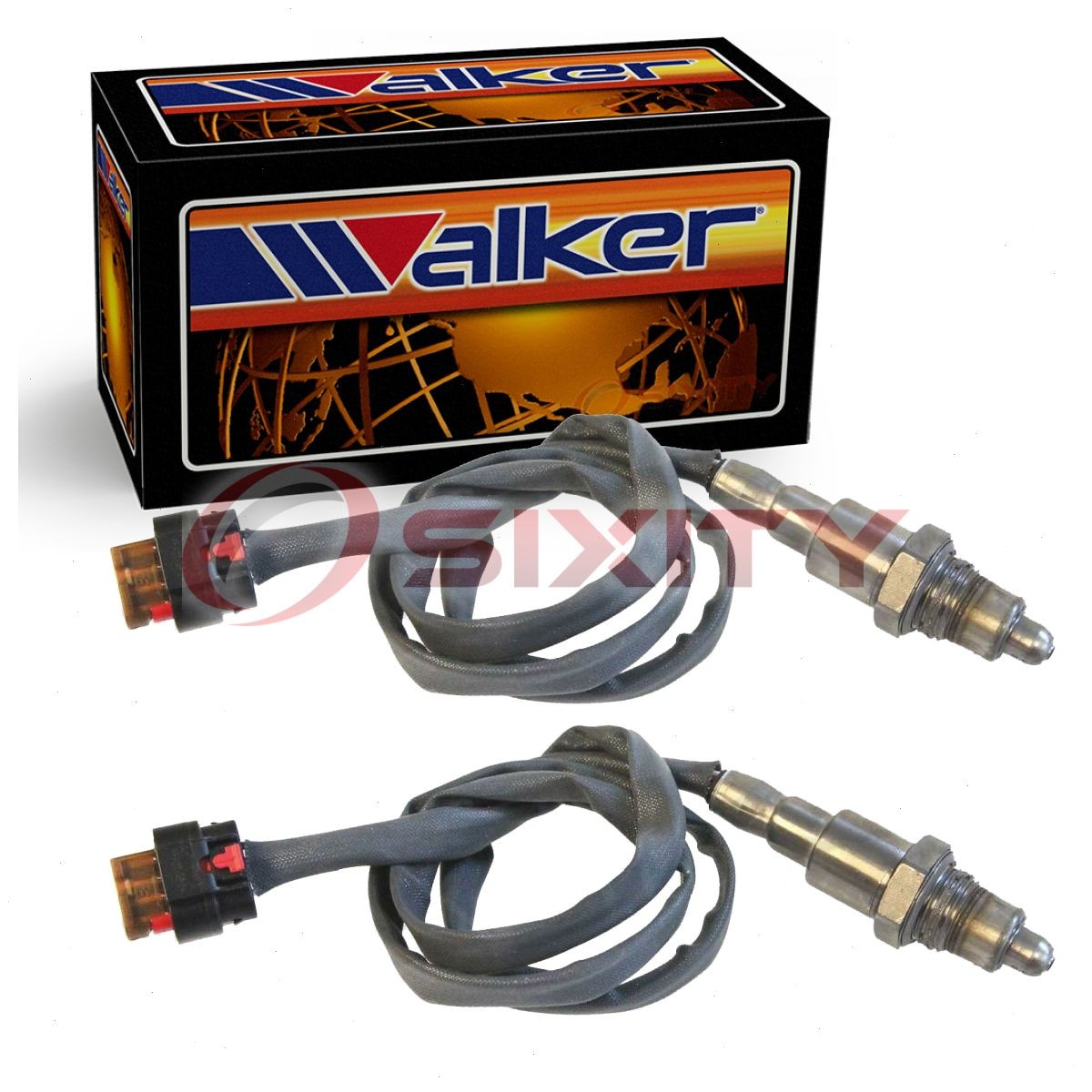 2 pc Walker Downstream Oxygen Sensors for 2017-2018 Ford GT 3.5L V6 O2 cf