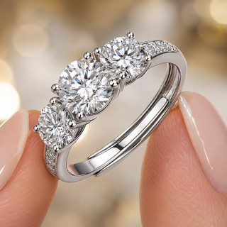 2 Ct Moissanite Twisted Vine Ring 925 Silver Passes Diamond Tester VVS1 Size 7