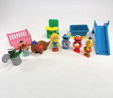 Sesame Street Figures Muppets Inc Applause ~ Tara Toys 1980s PVC Lot Of 11 pcs