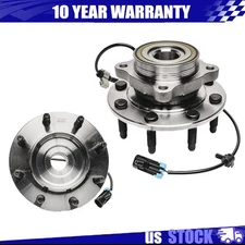 2 Front Wheel Bearing Hub for Chevy Silverado GMC Sierra 2500 HD 3500 HD 4x4 E18