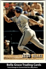 1993 Bowman #209 Keith Miller Kansas City Royals MLB Baseball