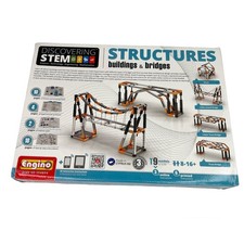 Engino Discovering STEM Structures Buildings  Bridges Kit New