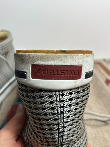 Stivali Chukka Uomo Twisted X Dimaond-Houndstooth Casual Tg. 11,5M INDOSSATO UNA VOLTA COME NUOVO! - Foto 9 di 9