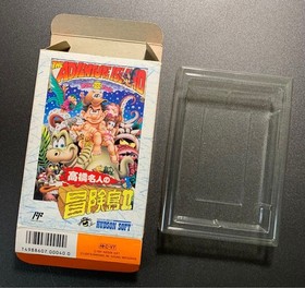 Takahashi Meijin Adventure Island II 2 W/Box Famicom FC Used Game NTSC-J Japan