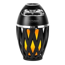 TikiTunes Portable Bluetooth 5.0 Indoor/Outdoor Wireless Speaker, LED Torch A...
