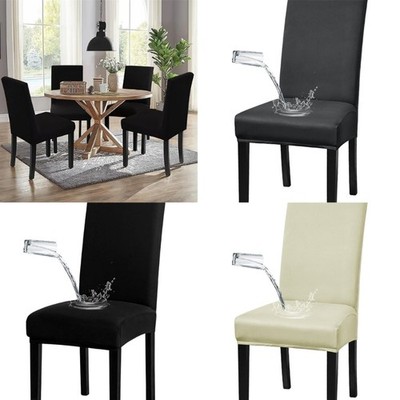 Removable Dining Chair Covers Chair Slipcover For Office and Cafes Space