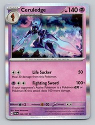 Ceruledge 040/091 Paldean Fates Holo Rare