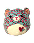 KellyToy Squishmallow 13" Chelsea the Blue & Pink Cheetah Plush Toy Animal Print — photo 1