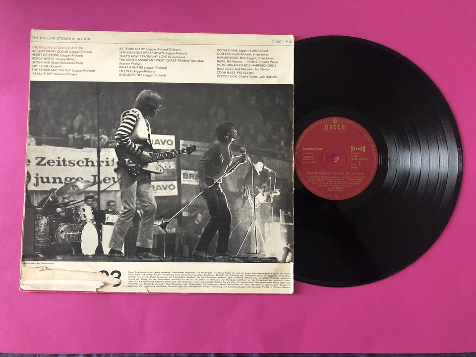 The Rolling Stones - The Rolling Stones In Action (LP,Compilation,Club Edition,S - Image 2 of 4